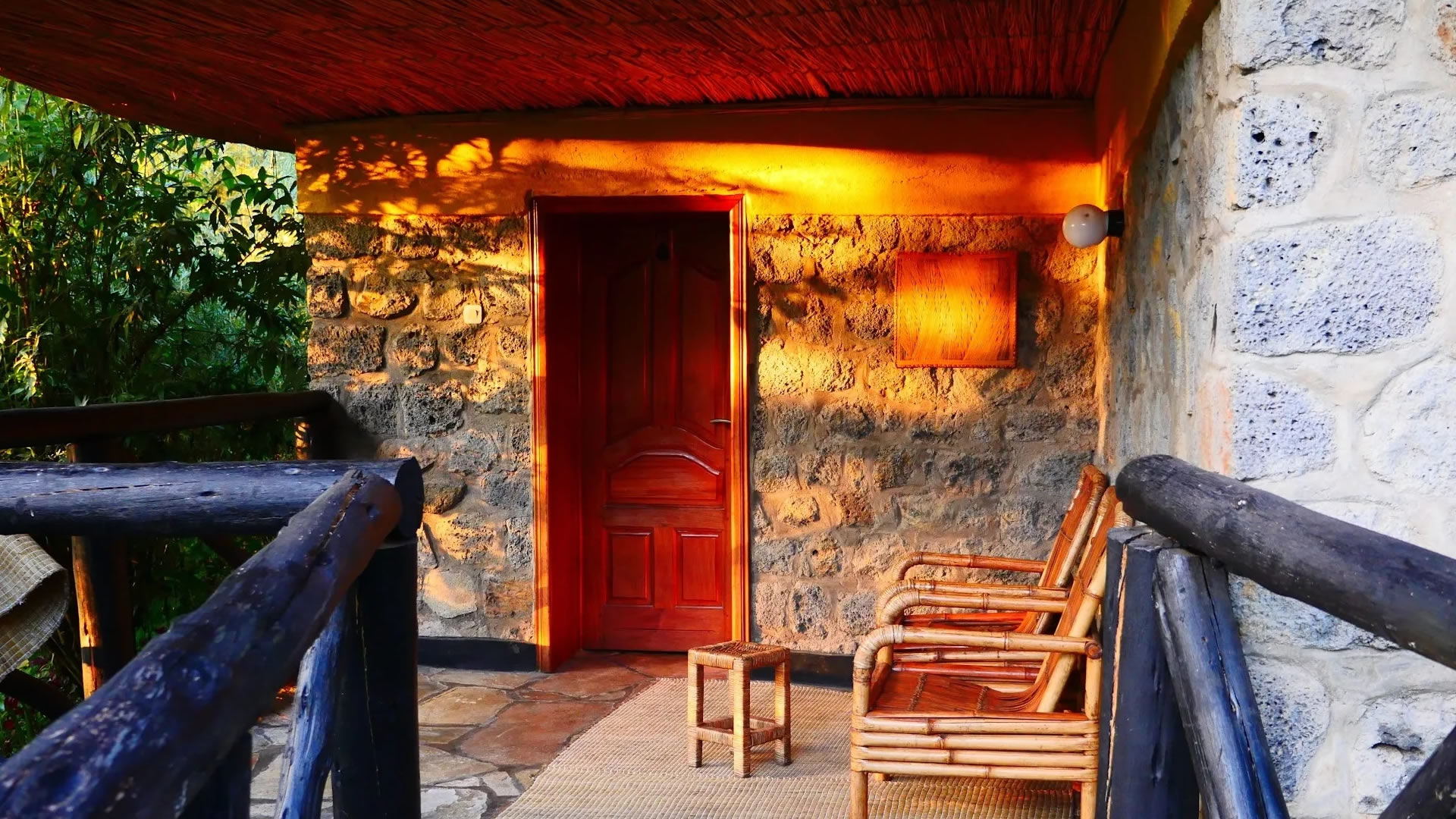 Le bambou Gorilla Lodge