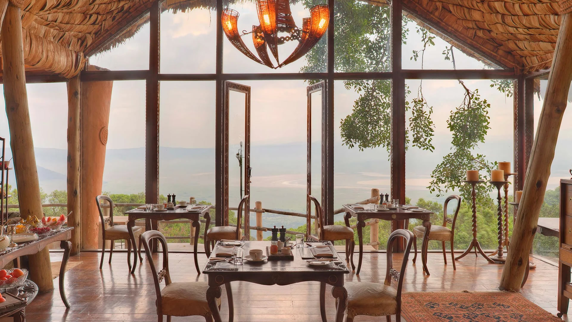 &Beyond Ngorongoro Crater Lodge